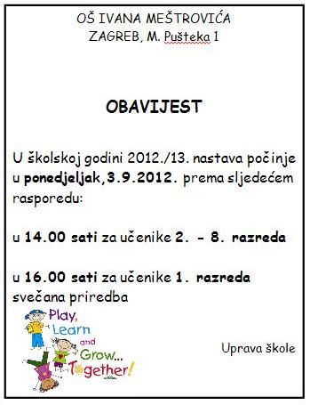 Obavijest